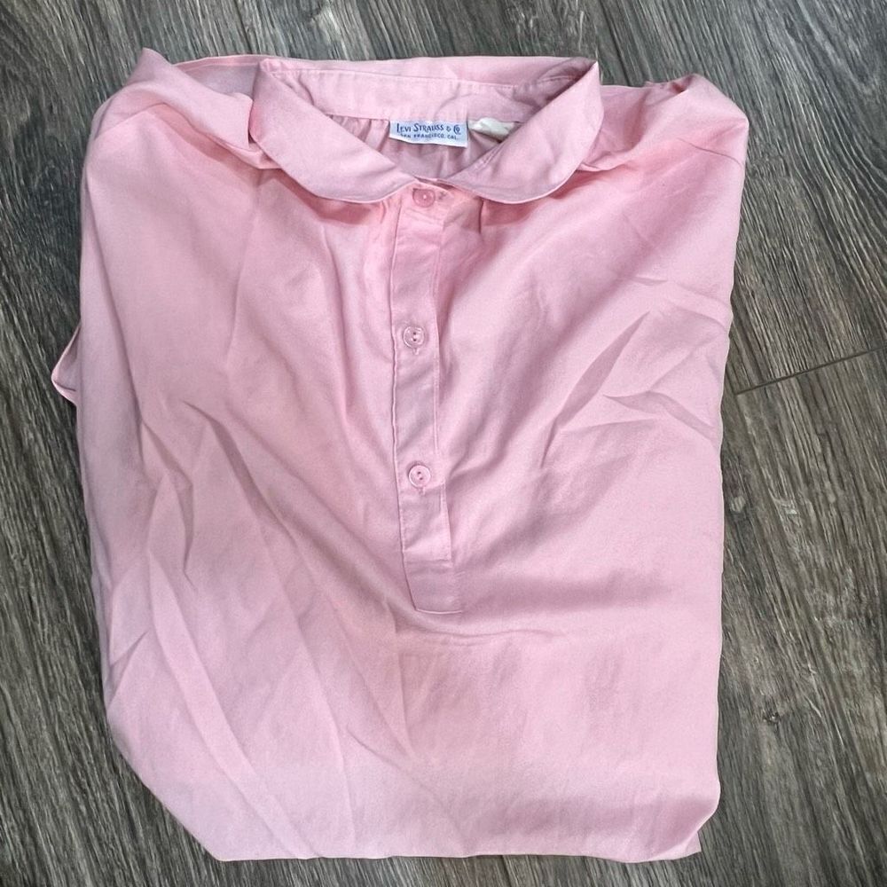Vintage Levi’s Pale Pink Blouse